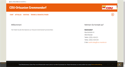 Desktop Screenshot of gremmendorf-online.de
