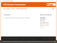 Tablet Screenshot of gremmendorf-online.de